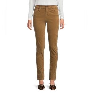 J. McLaughlin Women's Brown Velvet Pants